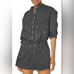 Billabong striped romper size Medium